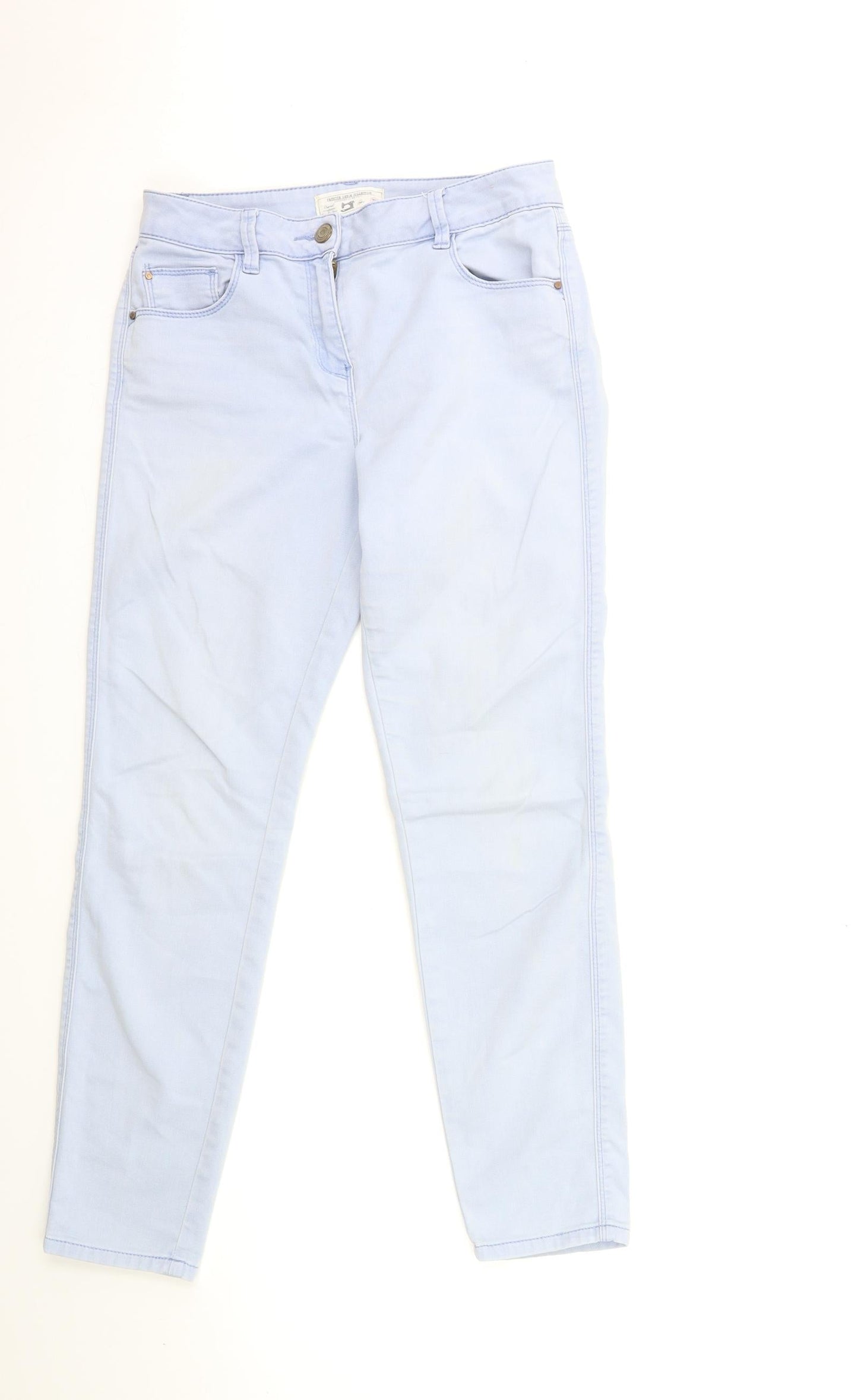 Matalan Womens Blue  Denim Skinny Jeans Size 10 L28 in