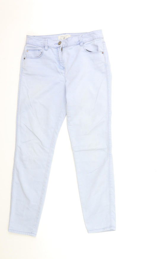 Matalan Womens Blue  Denim Skinny Jeans Size 10 L28 in