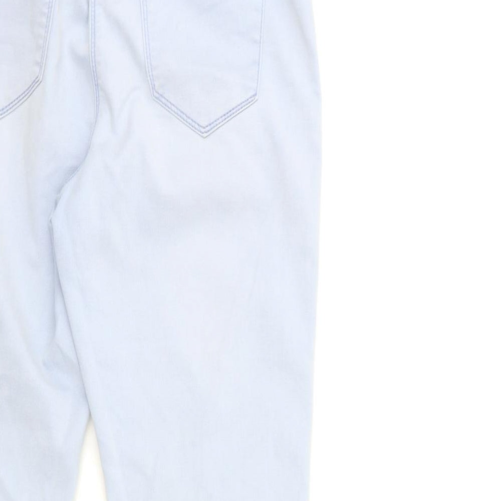 Matalan Womens Blue  Denim Skinny Jeans Size 10 L28 in