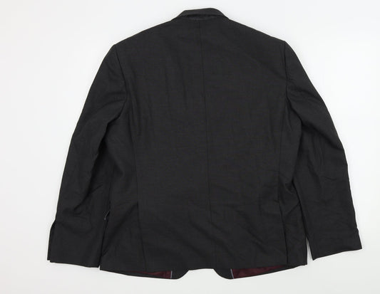 Mens UK Size 42 M&S Regular Grey Suit Jacket