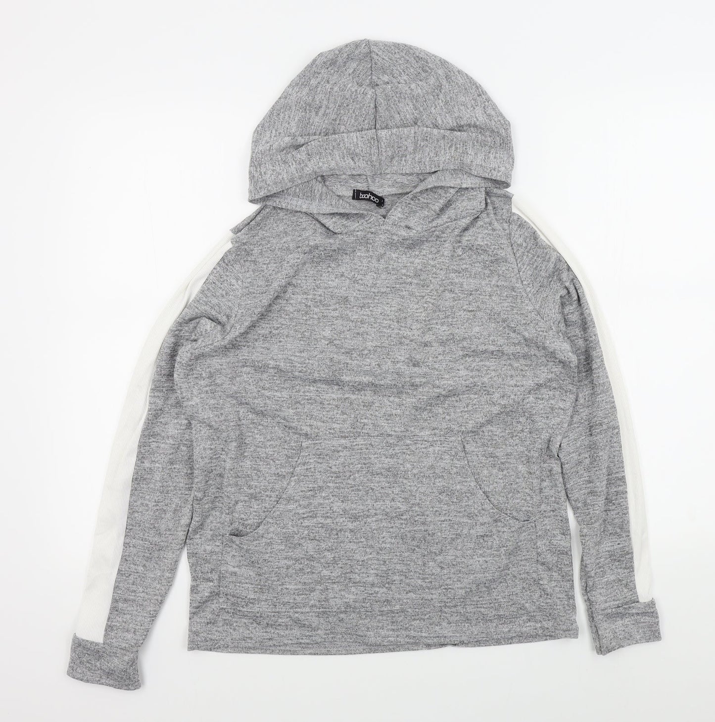 Boohoo Womens Grey   Pullover Jumper Size 12