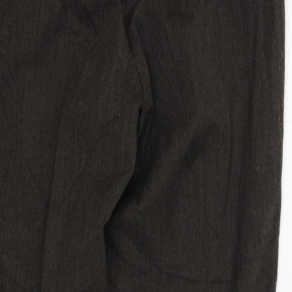 Womens UK Size 32 M&S Regular Fit  Brown Trousers