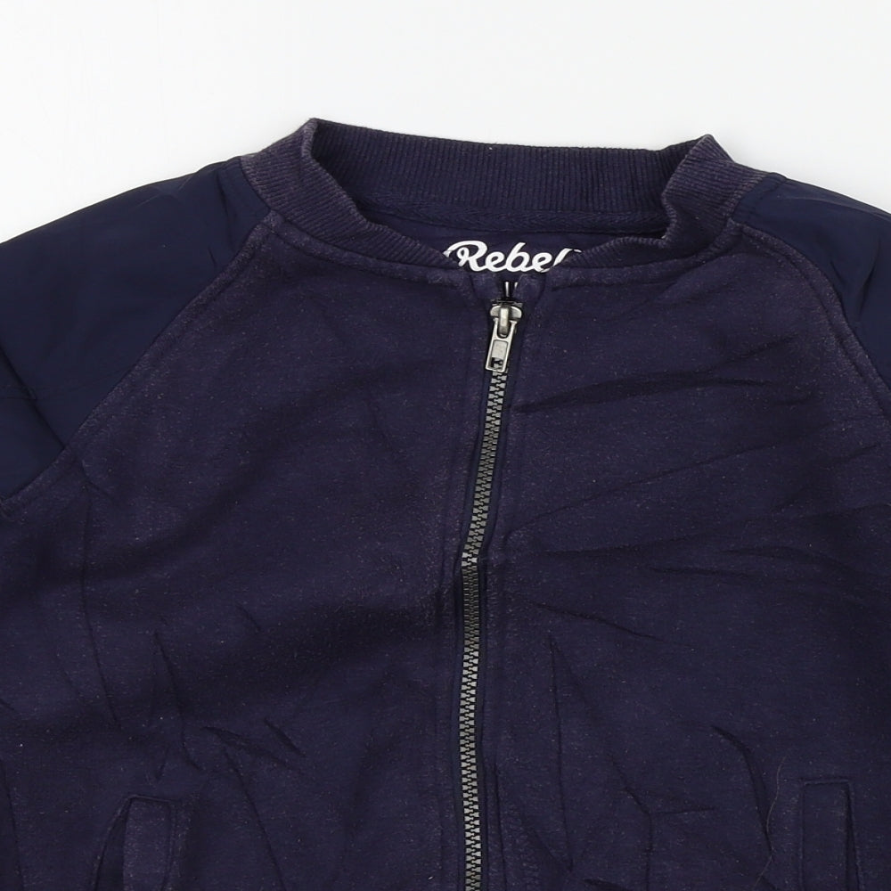 Primark Boys Blue Colourblock  Jacket  Size 10 Years