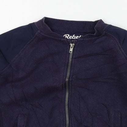 Primark Boys Blue Colourblock  Jacket  Size 10 Years
