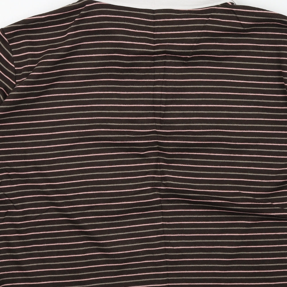 Womens UK Size L BM casual Brown Pullover Jumper