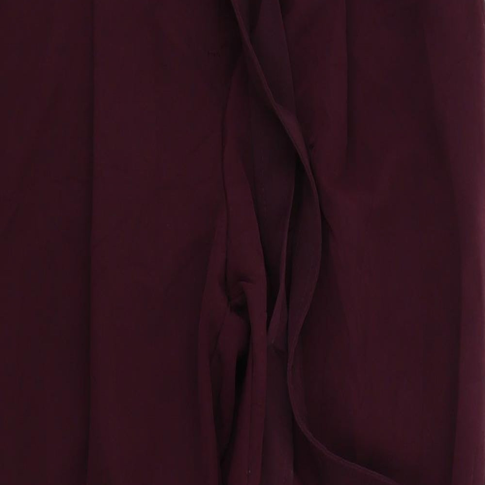 New Look Womens Purple   Trousers  Size 10 L24 in