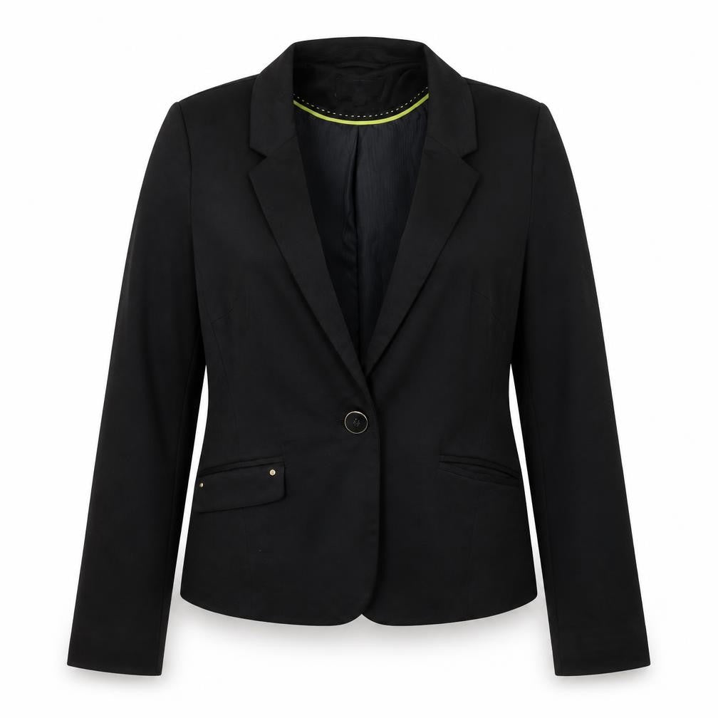 Womens UK Size 8 Linea Black Jacket