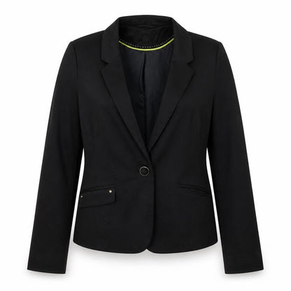 Womens UK Size 8 Linea Black Jacket