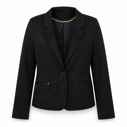 Womens UK Size 8 Linea Black Jacket