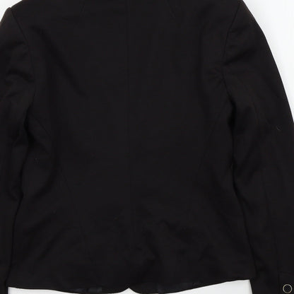 Linea Womens Black   Jacket  Size 8