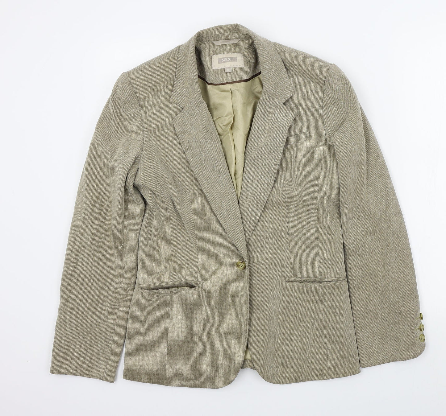 Womens UK Size 12 NEXT Beige Jacket