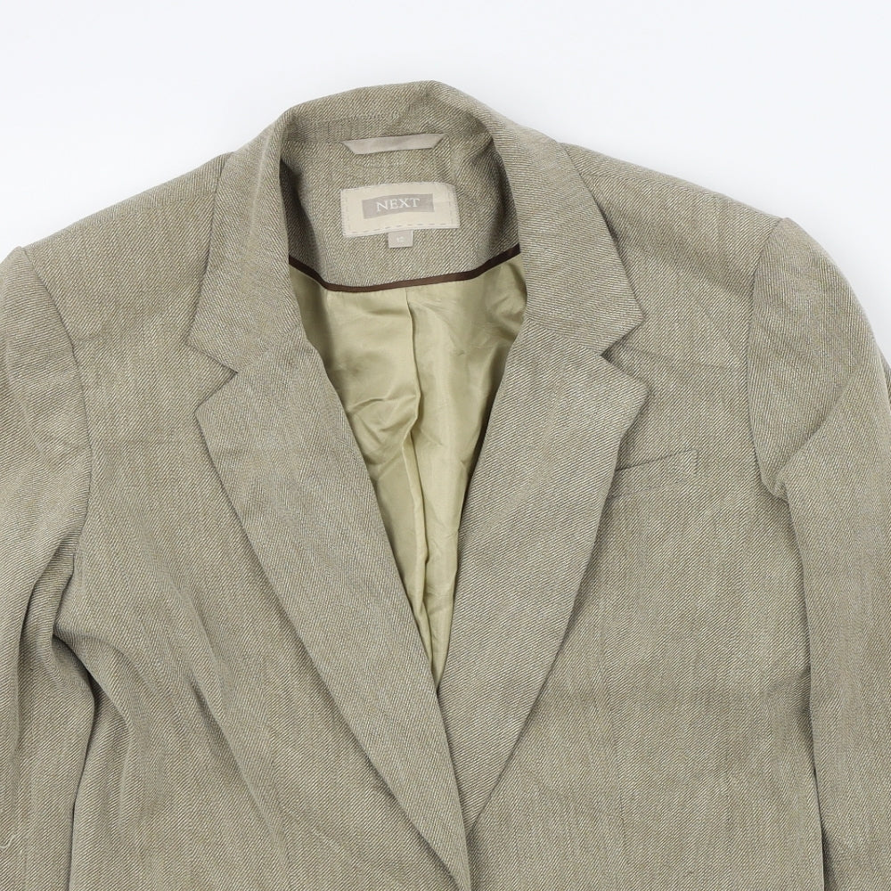 Womens UK Size 12 NEXT Beige Jacket