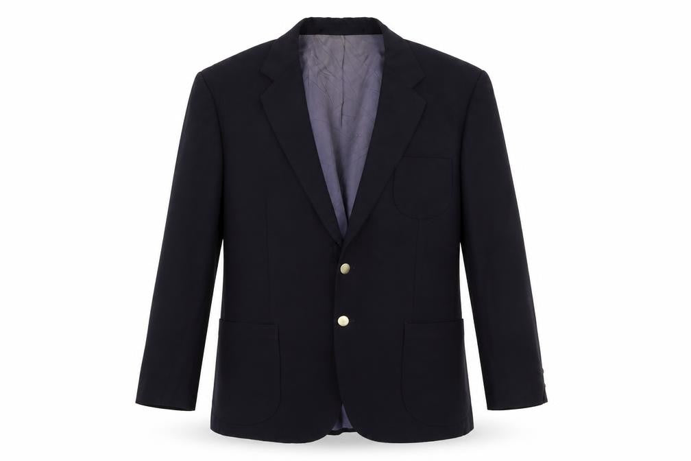 Mens UK Size 46 Preworn Regular Blue Suit Jacket