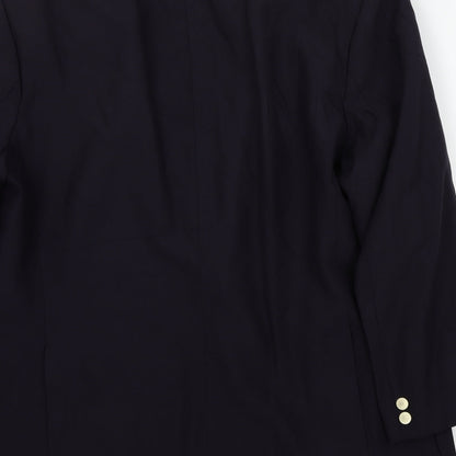 Mens UK Size 46 Preworn Regular Blue Suit Jacket