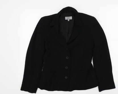 Womens UK Size 8 M&S Black Jacket