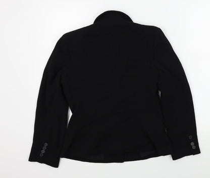 Womens UK Size 8 M&S Black Jacket