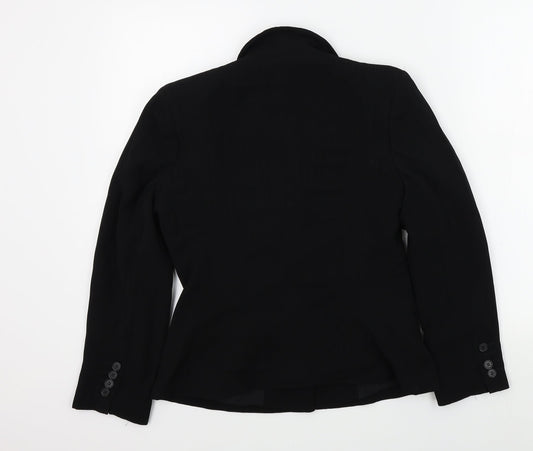 Womens UK Size 8 M&S Black Jacket