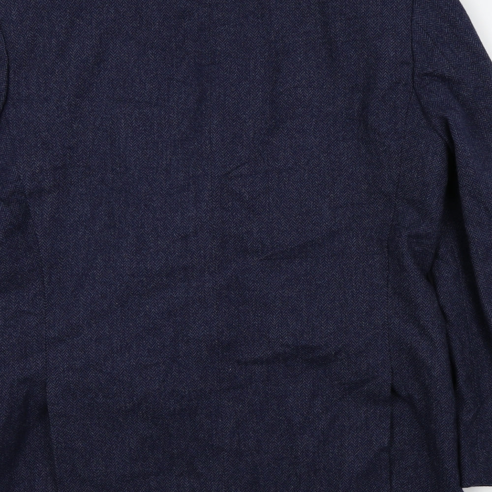 Debenhams Mens Blue   Jacket Suit Jacket Size L