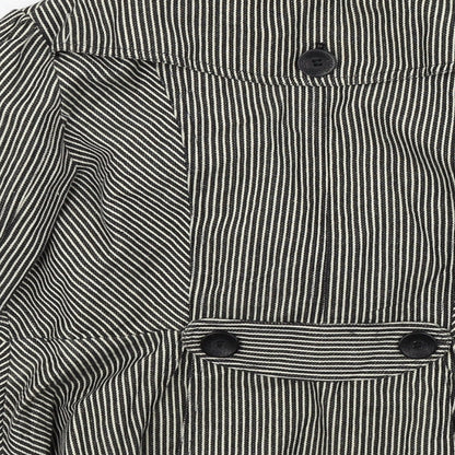 charlise Womens Black Striped  Jacket  Size 42