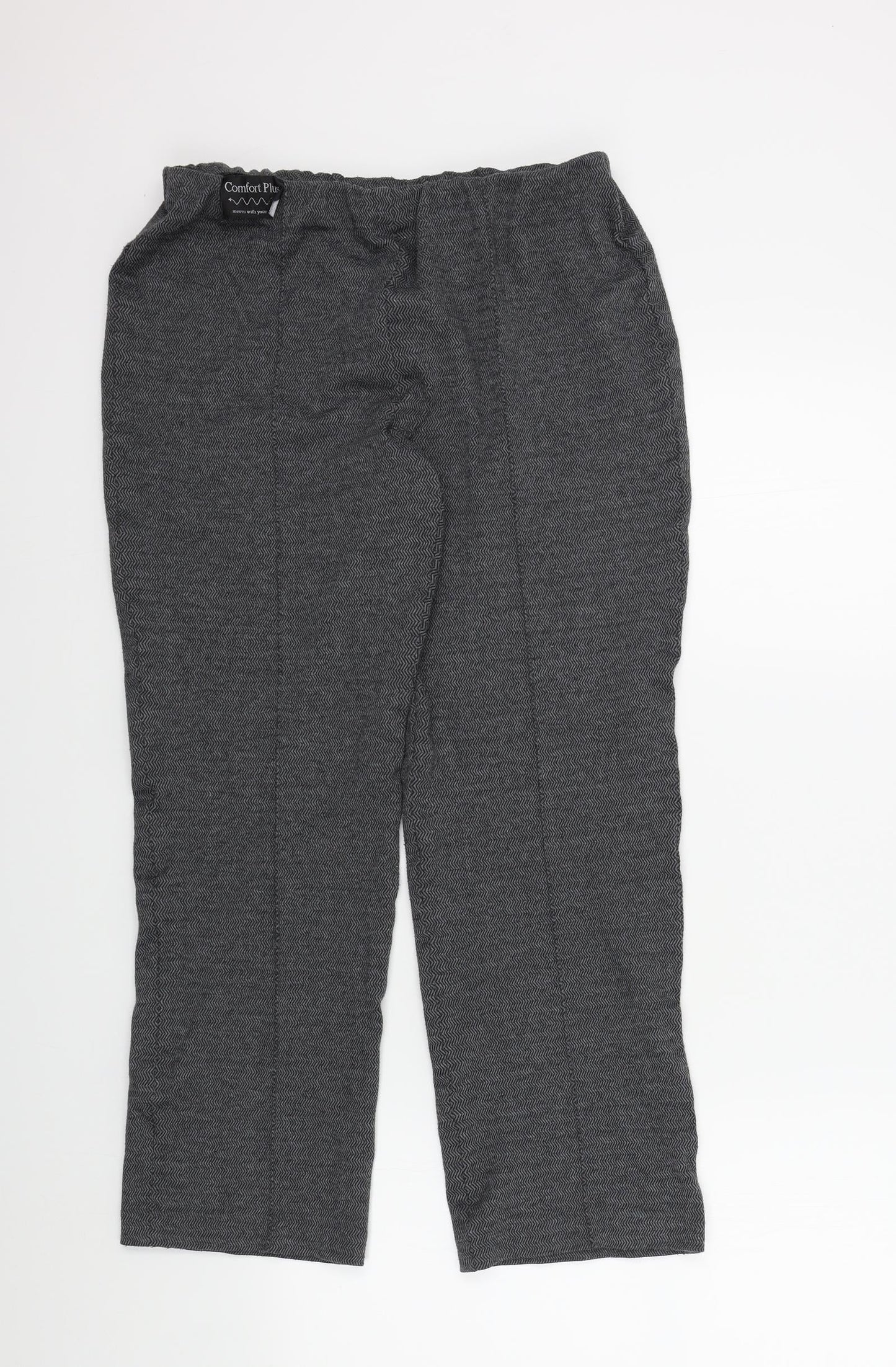 Classic Womens Grey   Trousers  Size 14 L26 in