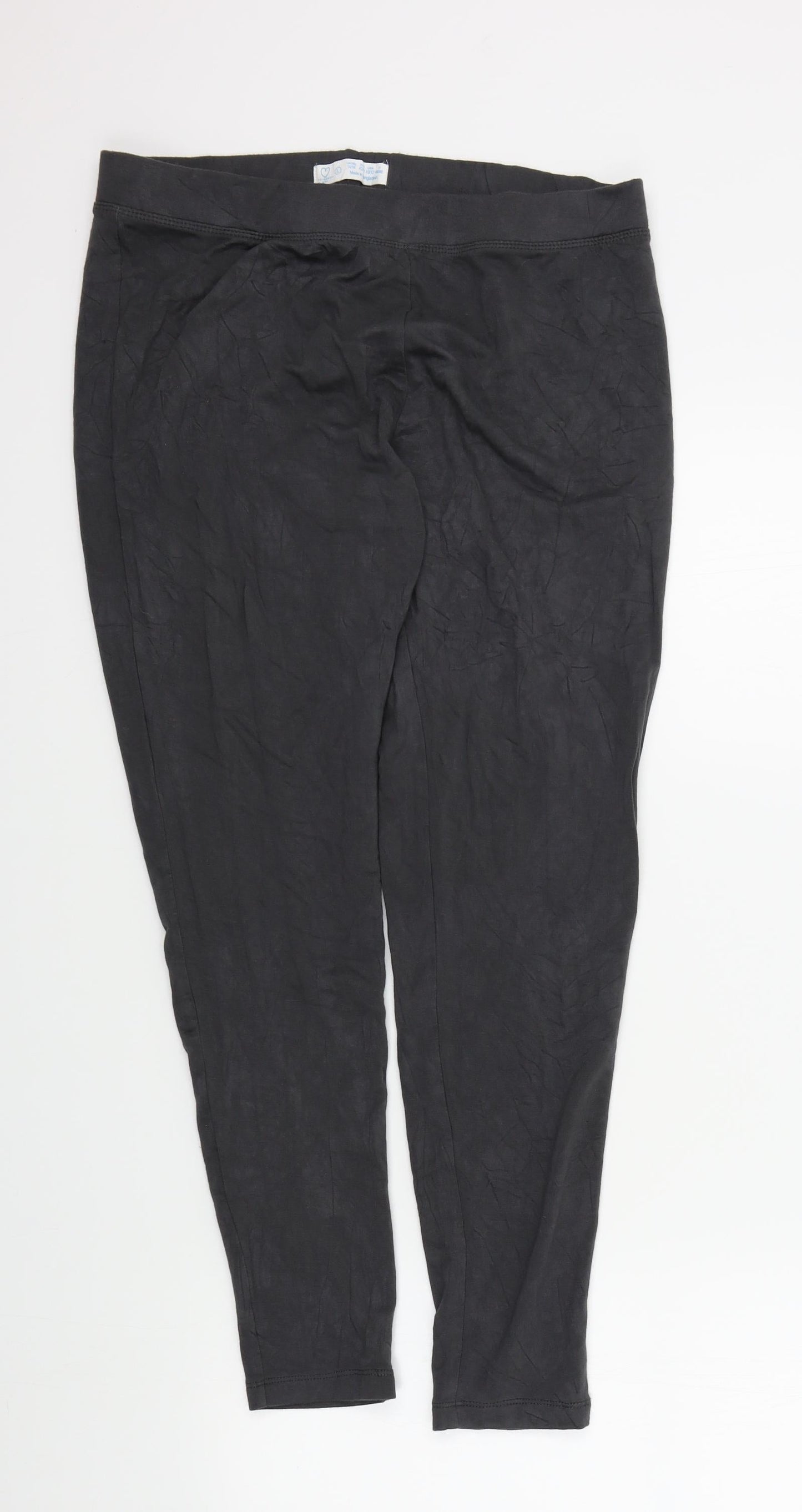 Primark Womens Grey   Trousers  Size L L27 in