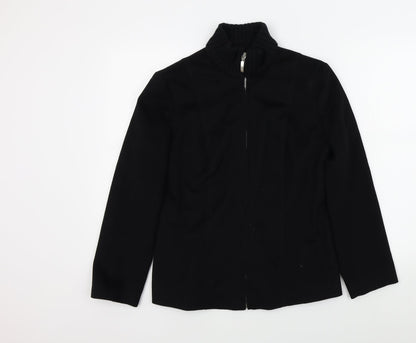 Womens UK Size 14 M&S Black Jacket