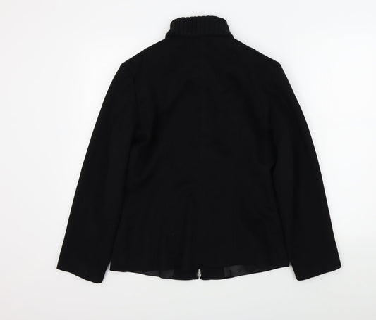 Womens UK Size 14 M&S Black Jacket