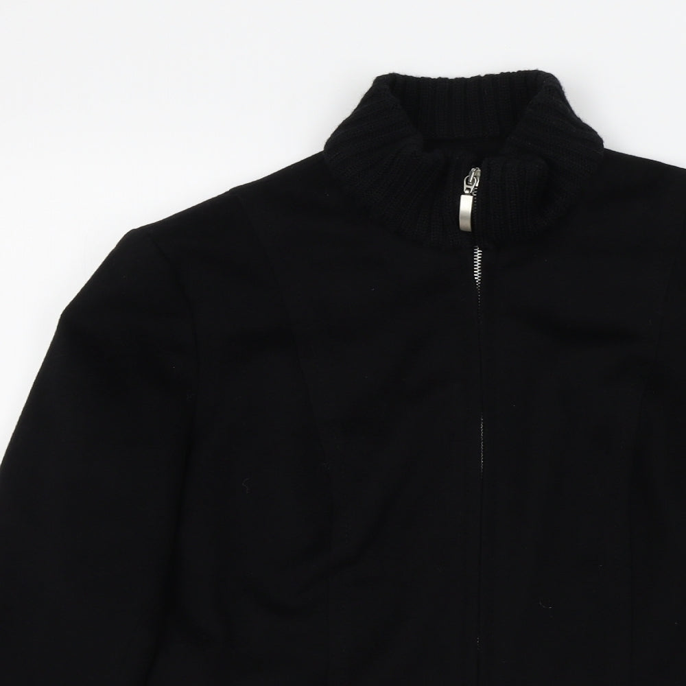 Womens UK Size 14 M&S Black Jacket