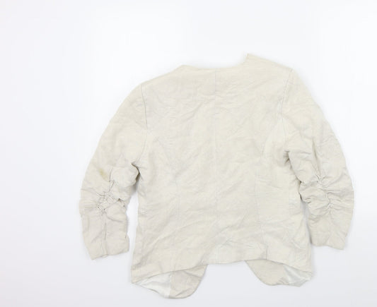 H&M Womens Beige   Jacket  Size M