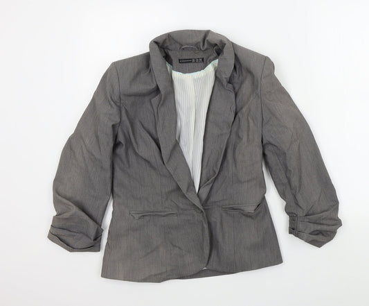 Primark Womens Grey   Jacket  Size 10