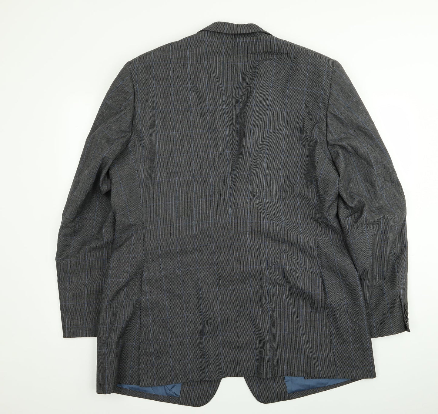 Mens UK Size 40 Preworn Regular Grey Suit Jacket