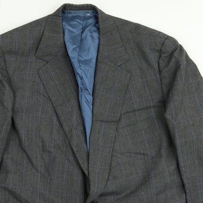 Mens UK Size 40 Preworn Regular Grey Suit Jacket