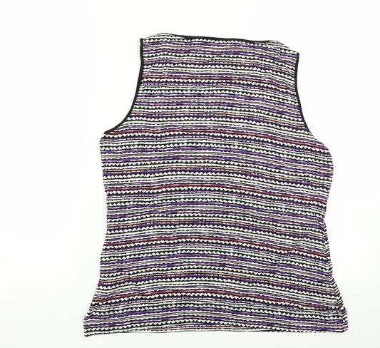 Womens UK Size 16 M&S Multicoloured Basic Tank