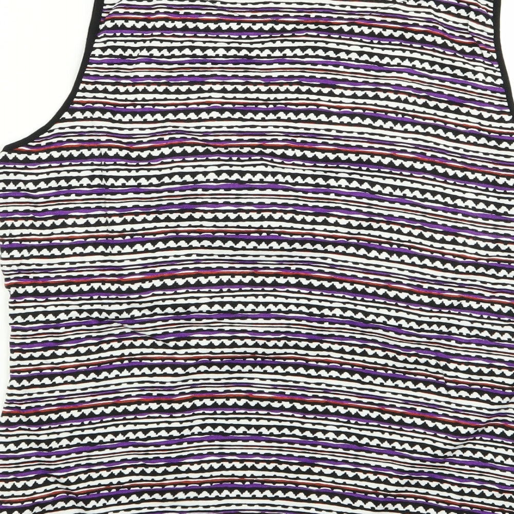 Womens UK Size 16 M&S Multicoloured Basic Tank