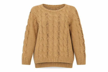 H&M Womens Brown   Pullover Jumper Size XS