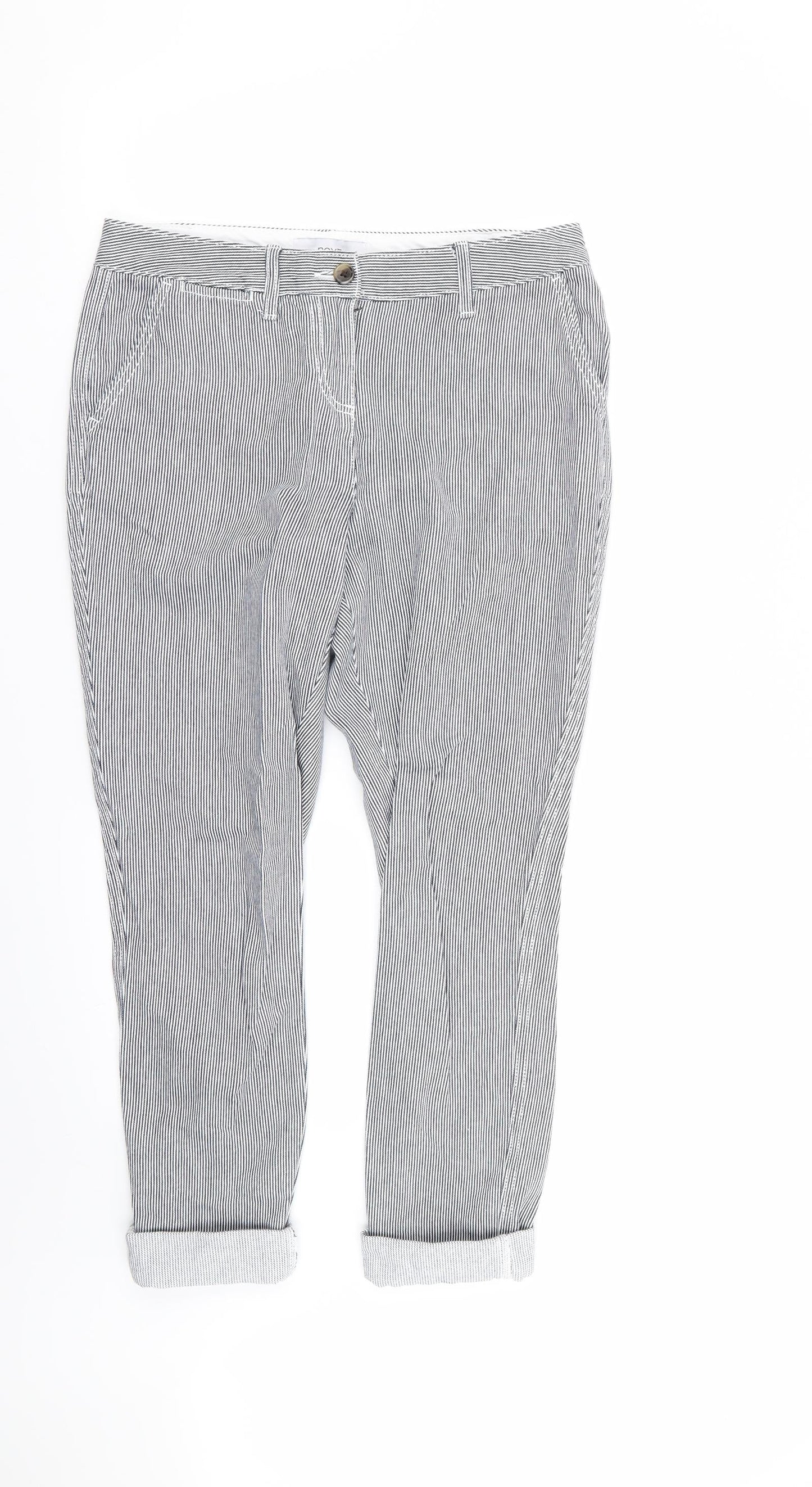 Womens UK Size 8 NEXT Regular Fit  Multicoloured Trousers
