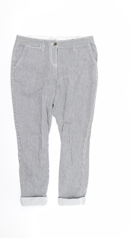 Womens UK Size 8 NEXT Regular Fit  Multicoloured Trousers