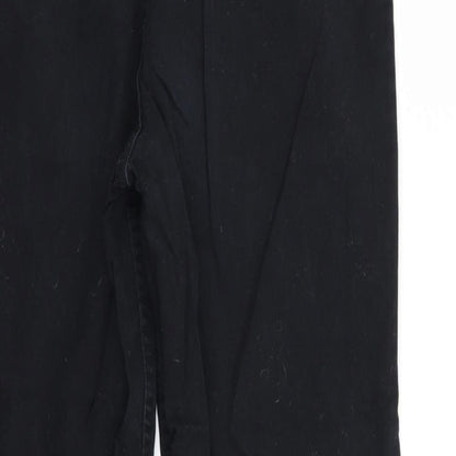 New Look Womens Black   Trousers  Size 6 L27 in