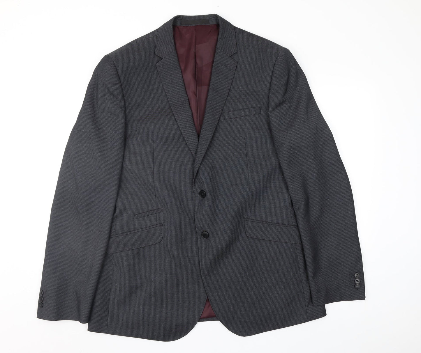 Mens UK Size 42 Marks and Spencer Regular Grey Suit Jacket