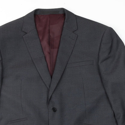 Mens UK Size 42 Marks and Spencer Regular Grey Suit Jacket