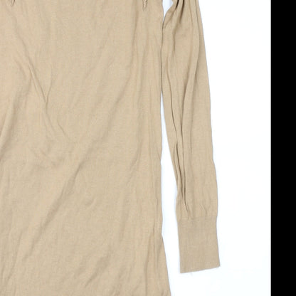 Oasis Womens Brown   Jumper Dress  Size XS