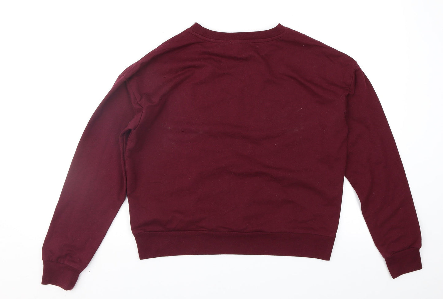 Womens UK Size M FOREVER 21 Purple Pullover Sweatshirt