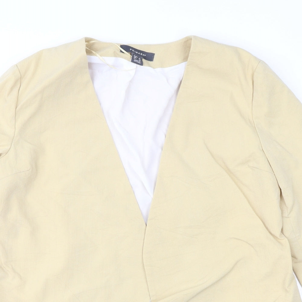 Atmosphere Womens Yellow   Jacket  Size 8