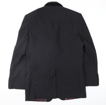 Mens UK Size 38 Marks and Spencer Regular Black Suit Jacket