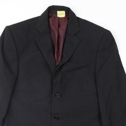 Mens UK Size 38 Marks and Spencer Regular Black Suit Jacket