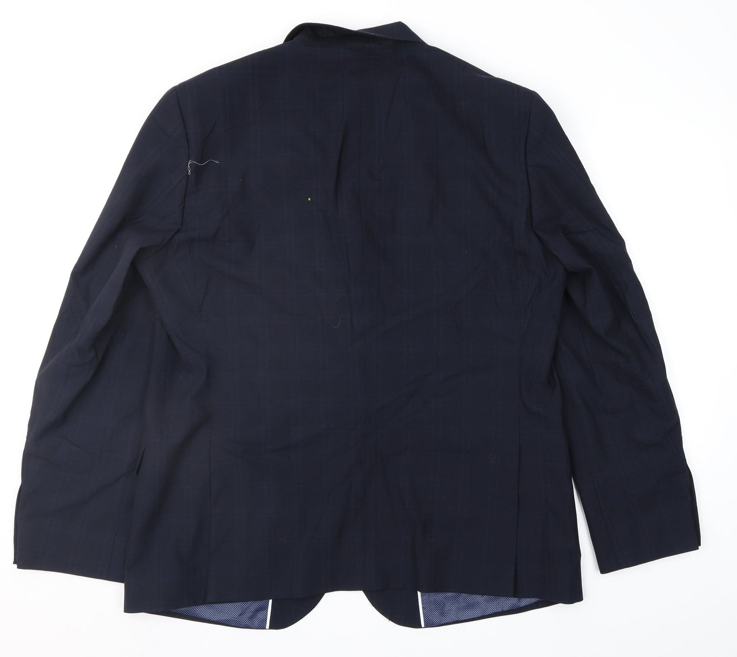 Mens UK Size 44 Marks and Spencer Regular Blue Suit Jacket