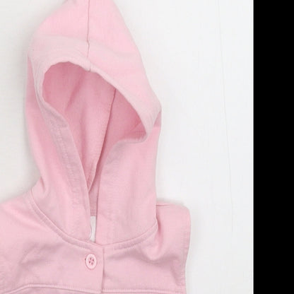 Mini Chic Girls Pink   Gilet Jacket Size 0-3 Months