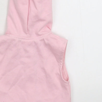 Mini Chic Girls Pink   Gilet Jacket Size 0-3 Months