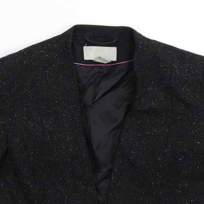 H&M Womens Black   Jacket Blazer Size 10