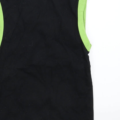 Rebel Boys Black   Basic Tank Size 4-5 Years